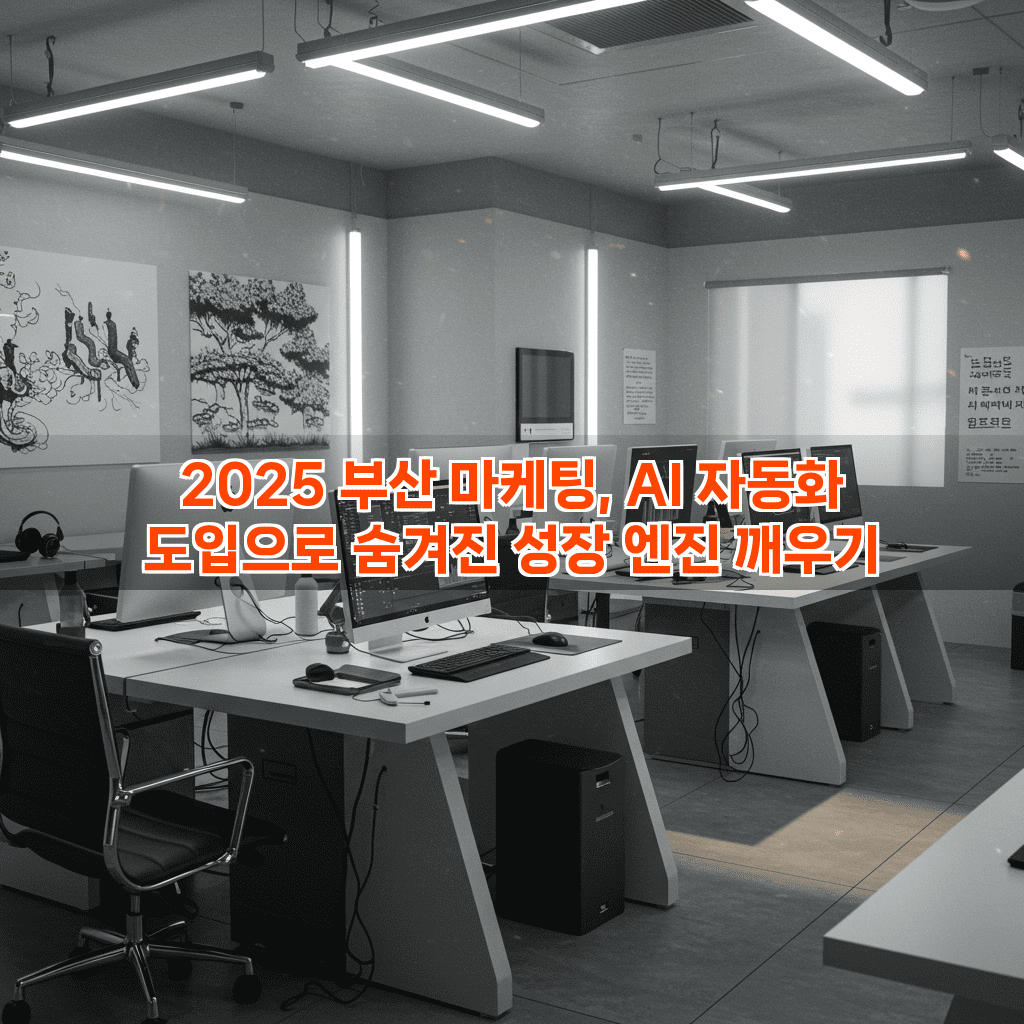 2025 부산 마케팅, AI 자동화 도입으로 숨겨진 성장 엔진 깨우기 2 1 16