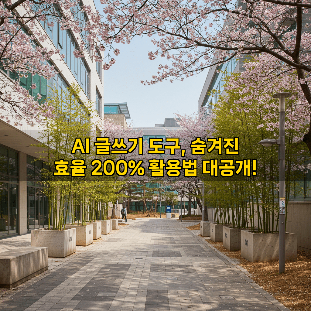 AI 글쓰기 도구, 숨겨진 효율 200% 활용법 대공개! 2 1 17