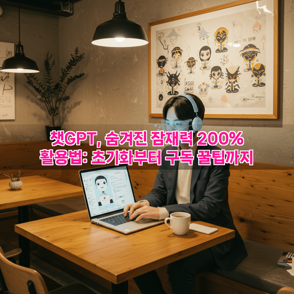 챗GPT, 숨겨진 잠재력 200% 활용법: 초기화부터 구독 꿀팁까지 2 1 19
