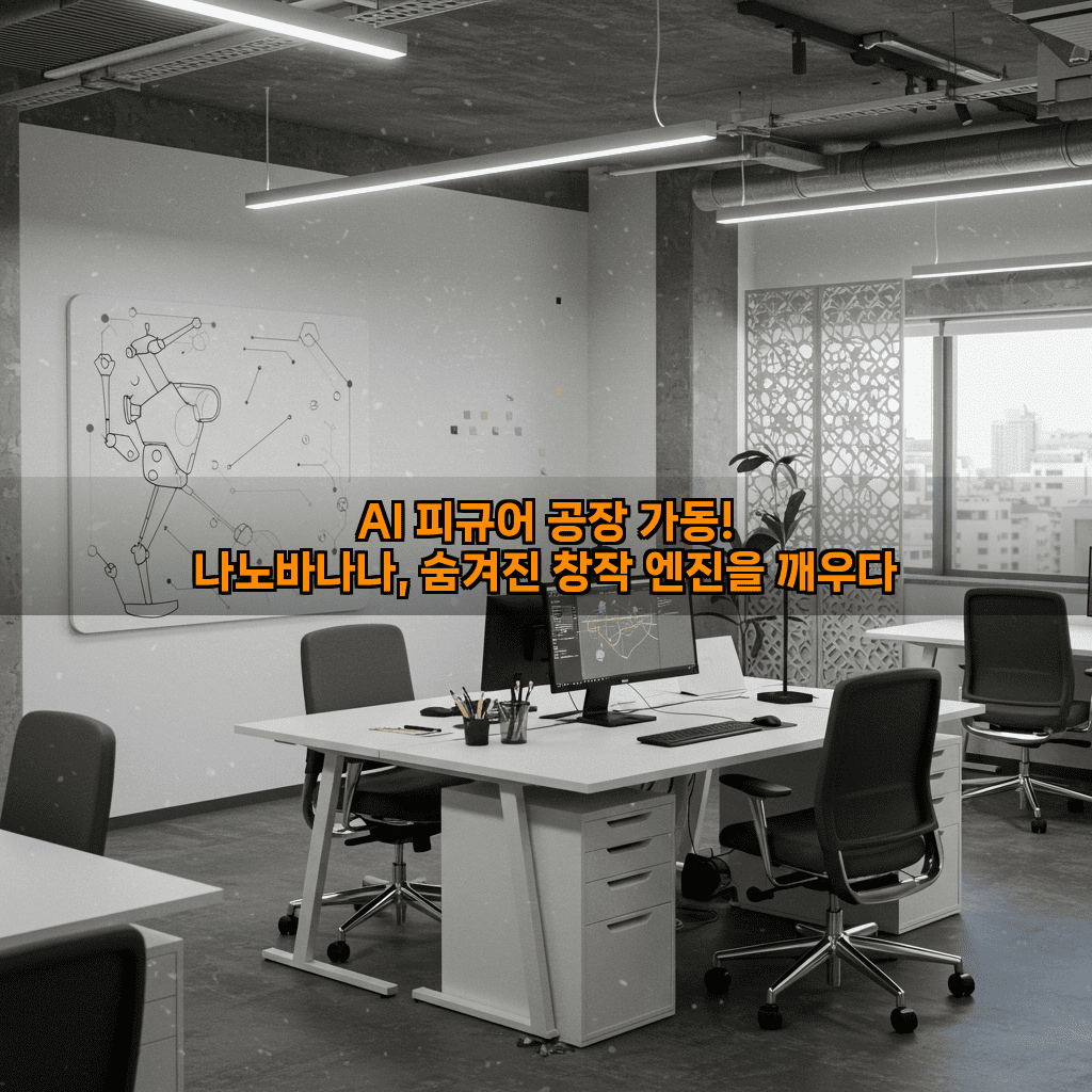 AI 피규어 공장 가동! 나노바나나, 숨겨진 창작 엔진을 깨우다 4 1 31